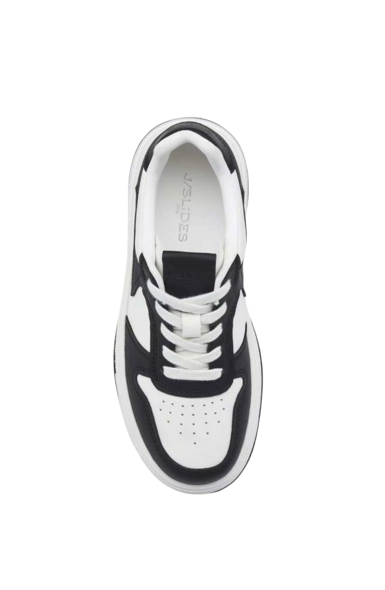 JSlides Pearl Sneaker, Alternate, color, Black White