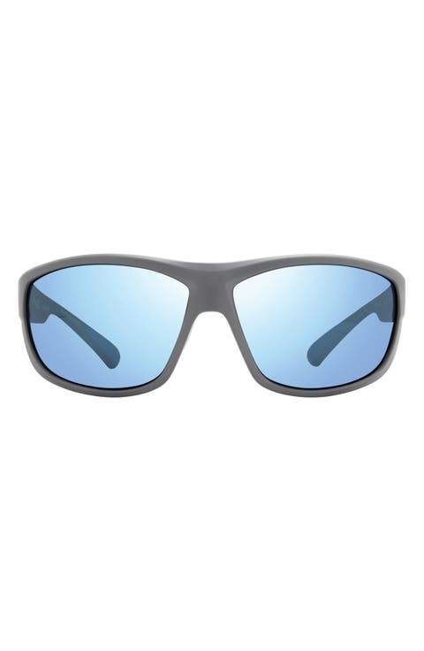 Caper Polarized Rectangular Sunglasses