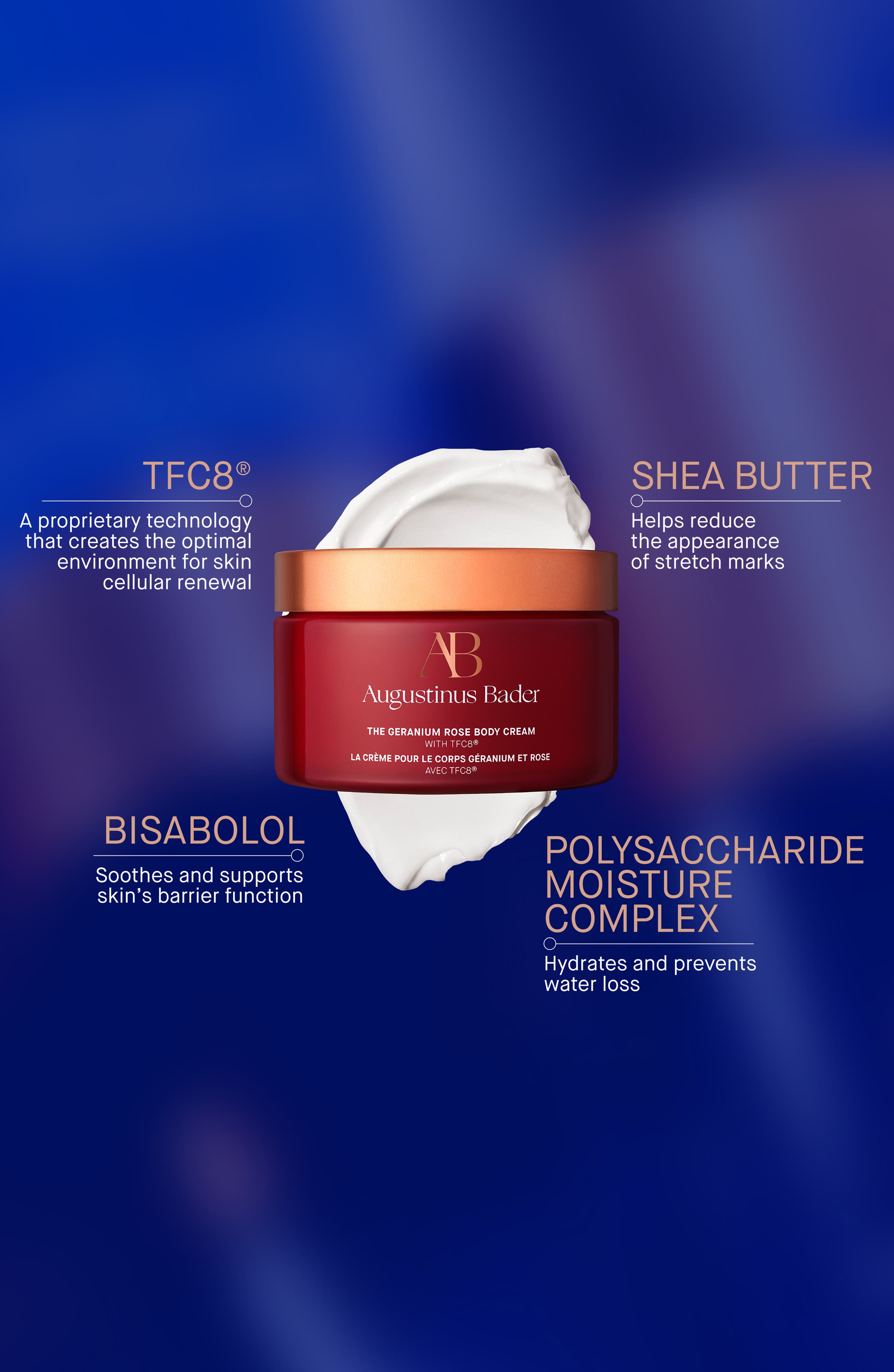 Augustinus Bader Geranium Rose Body Cream (Women) | Nordstrom