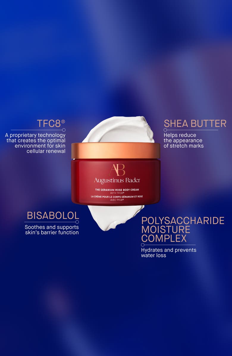 Augustinus Bader Geranium Rose Body Cream, Alternate, color,
