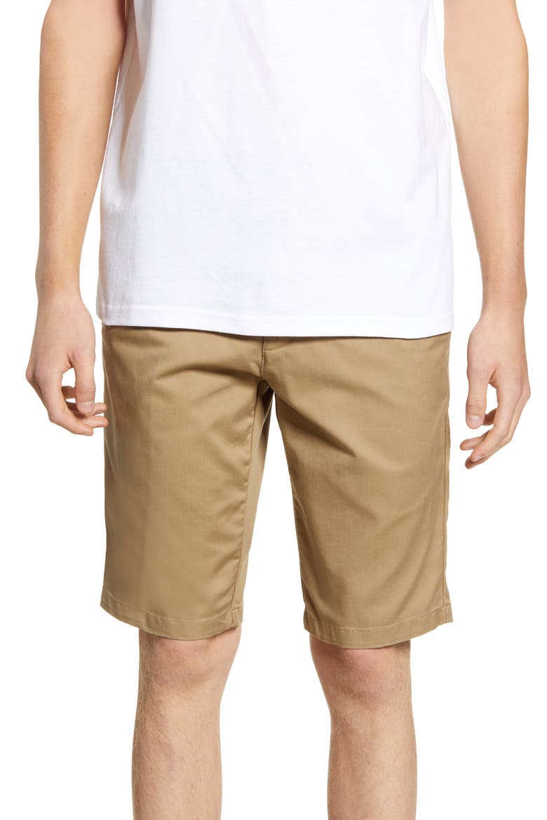 Sid Shorts, Main, color, LEATHER