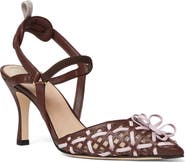 Fendi Colibrì Lite Pointed Toe Slingback Pump