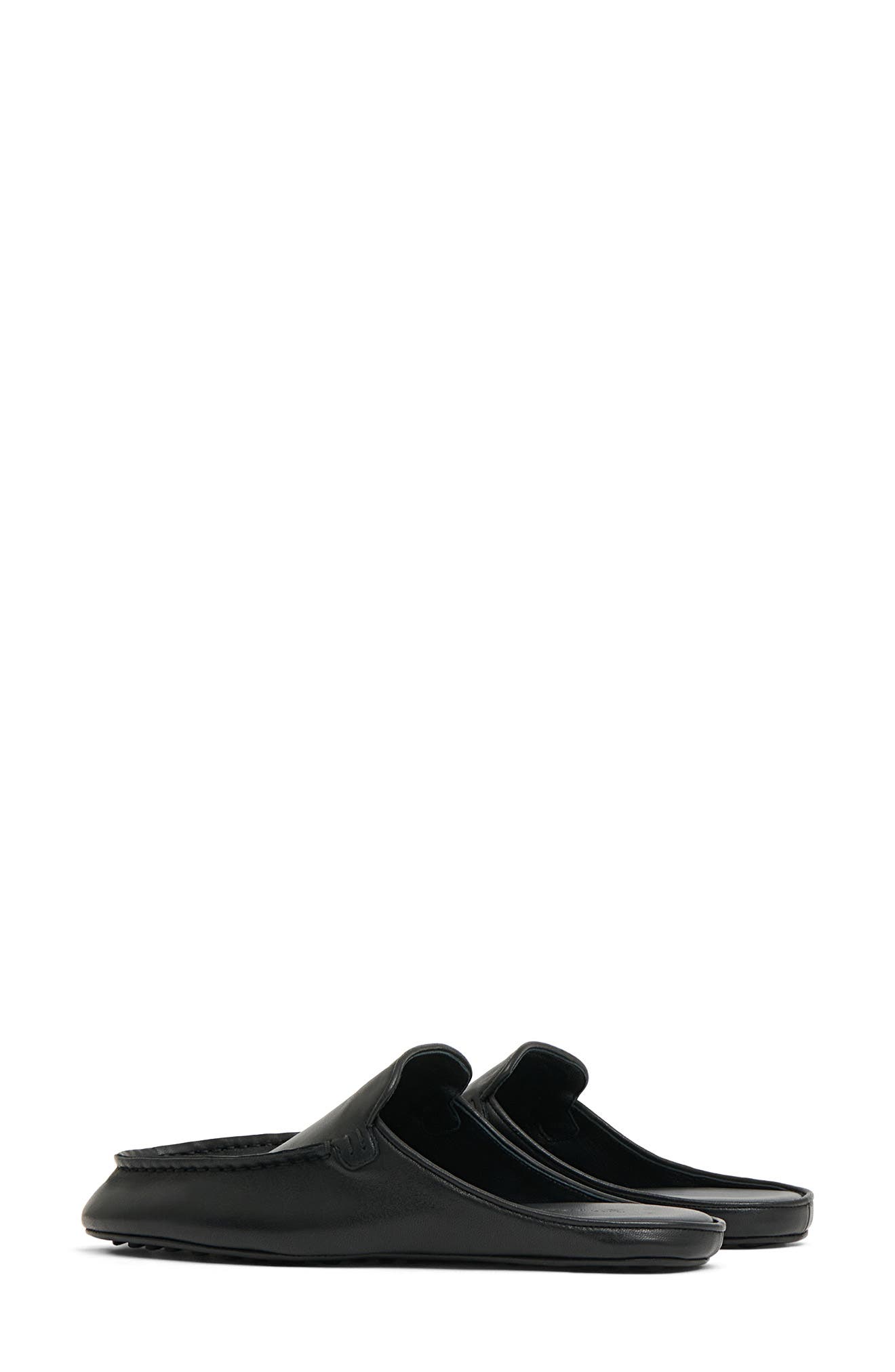 Moc Toe Mule, Alternate, color, BLACK