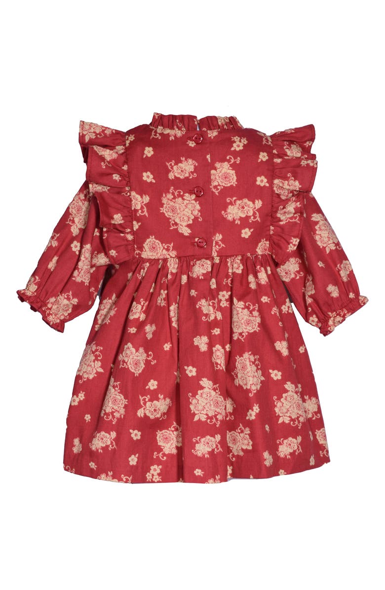 Bonnie Jean Kids' Floral Smocked Bodice Dress, Alternate, color,