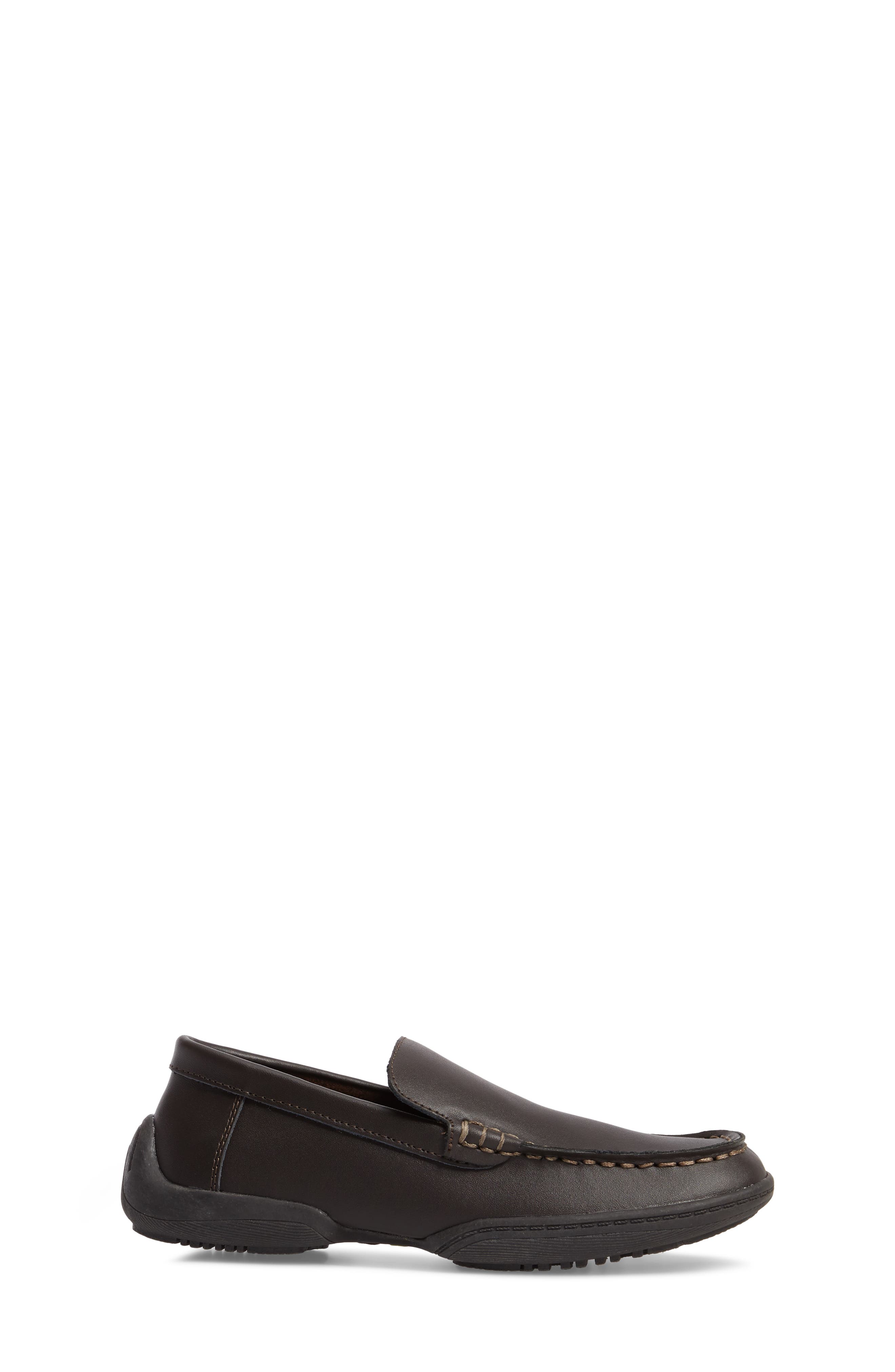 Driving Dime Moccasin, Alternate, color, DARK BROWN/BROWN