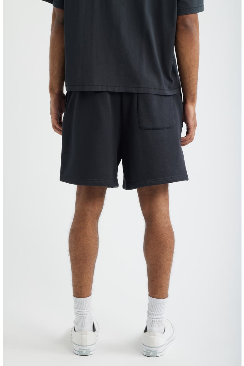 Core Sweatshorts, Alternate, color, VINTAGE BLACK