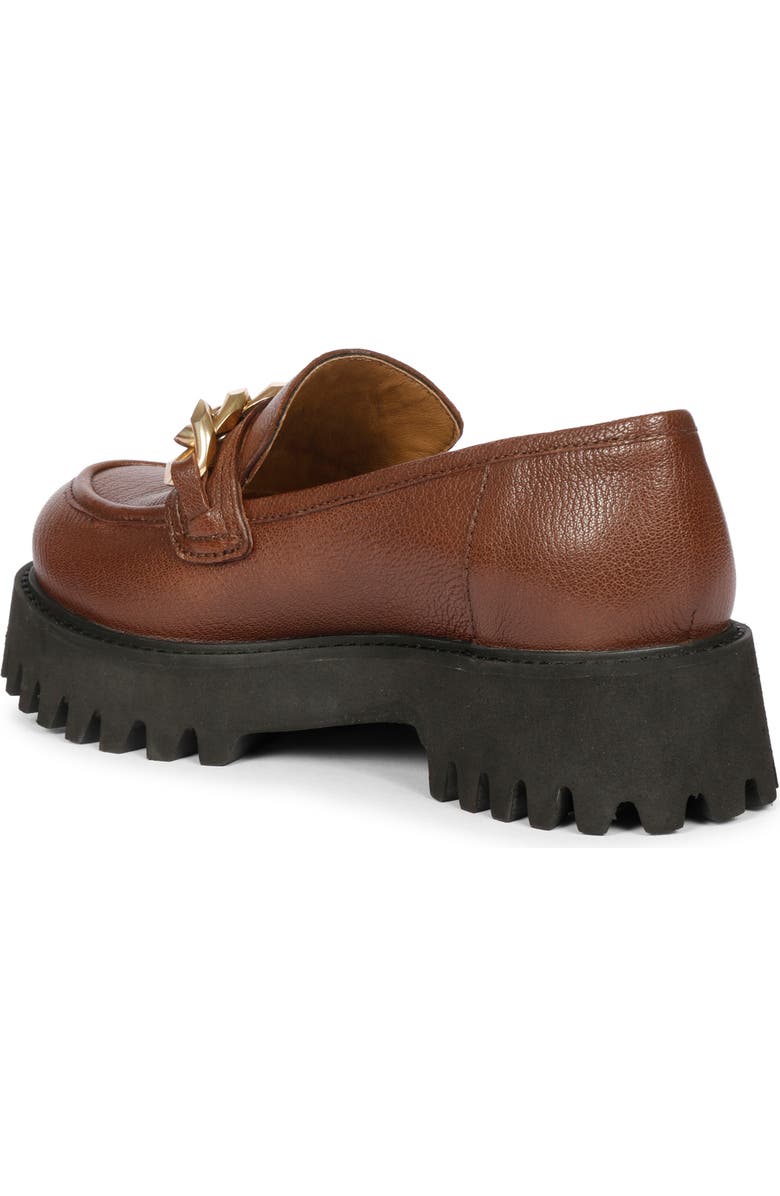 SAINT G Donna Platform Loafer, Alternate, color, Brown