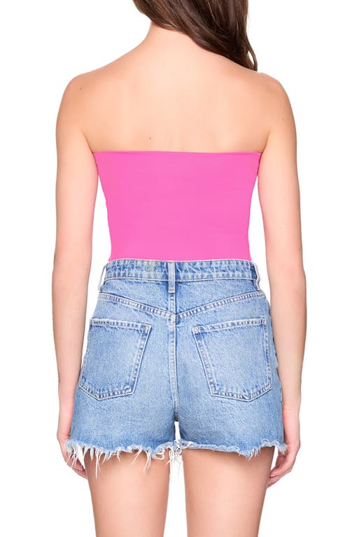 Susana Monaco Core Tube Top In Hot Pink