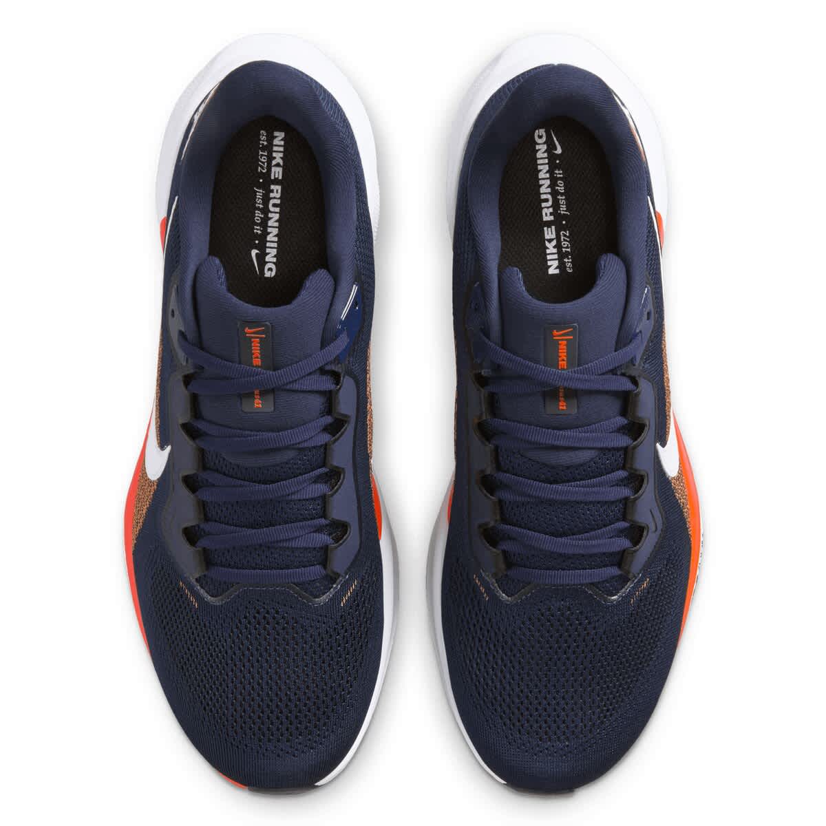 Nike Unisex Nike  Navy Denver Broncos Air Zoom Pegasus 41 Sneakers, Alternate, color, 