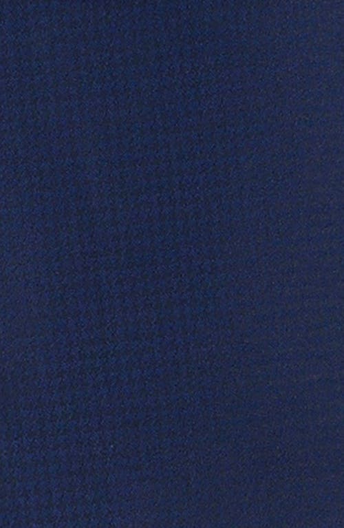 Andrew Marc Kids' Skinny Fit Navy Check Stretch Suit In Blue