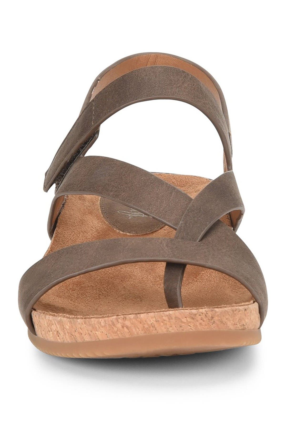 EUROSOFT Gianetta Ankle Strap Sandal, Alternate, color, Mocha