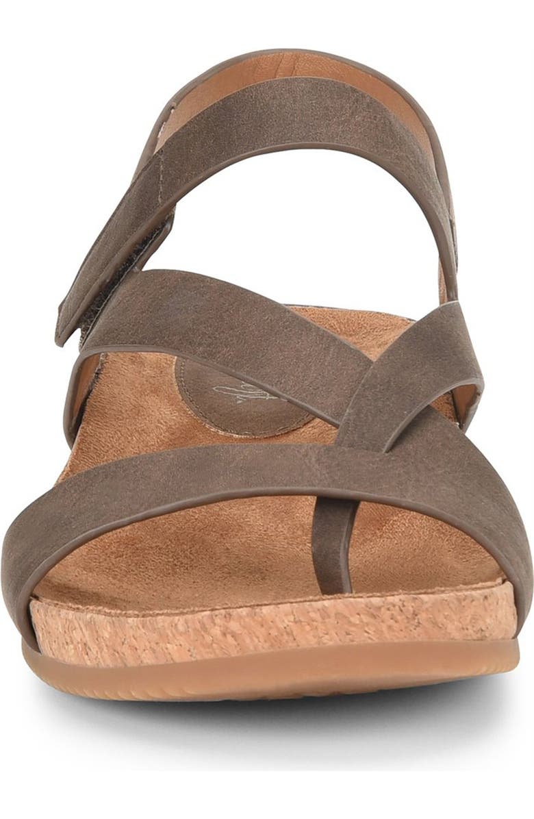 EUROSOFT Gianetta Ankle Strap Sandal, Alternate, color, Mocha