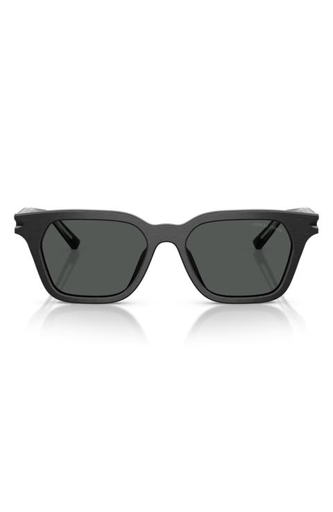 52mm Square Sunglasses