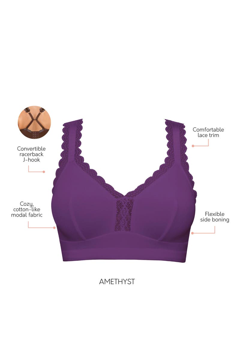 Dalis Bralette, Alternate, color, AMETHYST