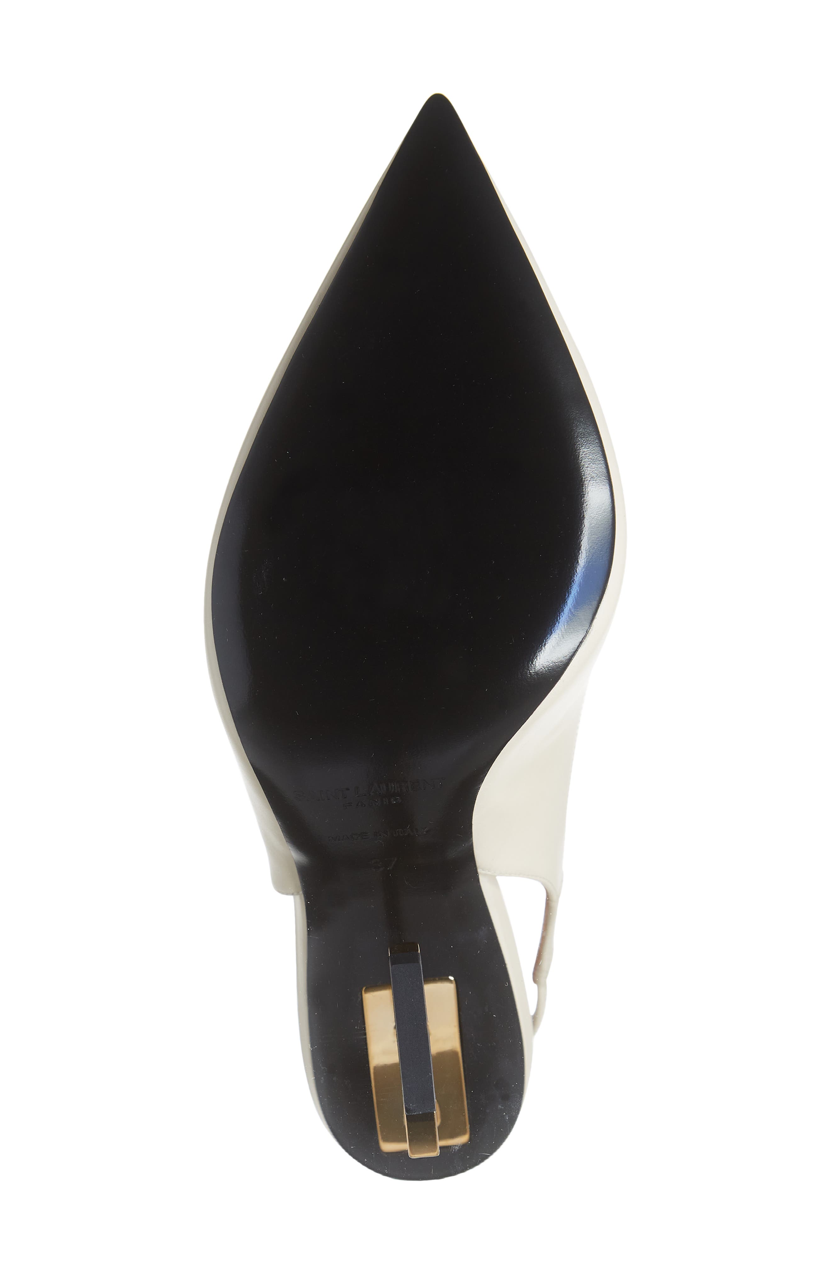 Saint Laurent Opyum Slingback Pump, Alternate, color, 