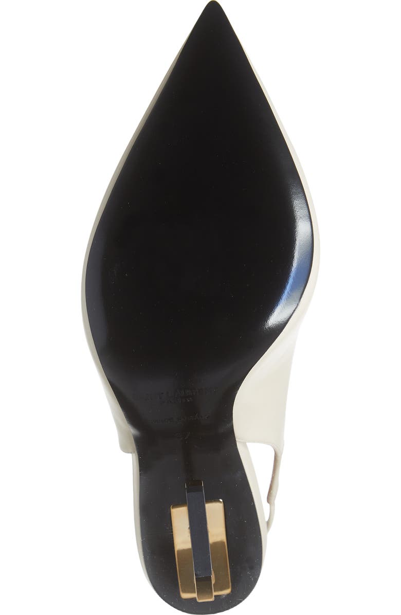 Saint Laurent Opyum Slingback Pump, Alternate, color,