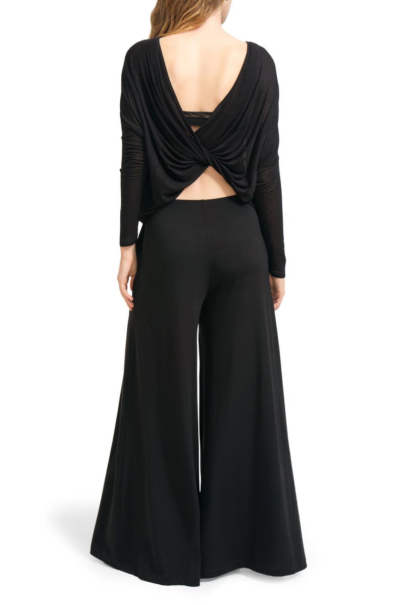 Marcella Zadie Wide Leg Jumpsuit, Alternate, color, Black