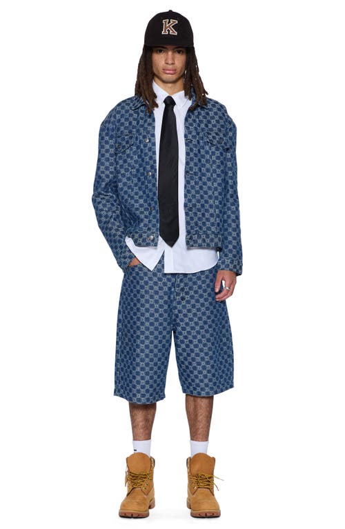 Ksubi Oh G Klassic Denim Trucker Jacket In Blue