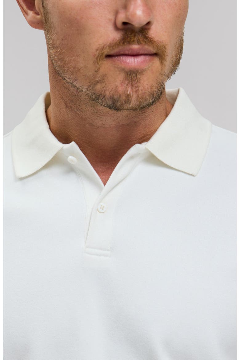 The Braden Long Sleeve Polo, Alternate, color, White