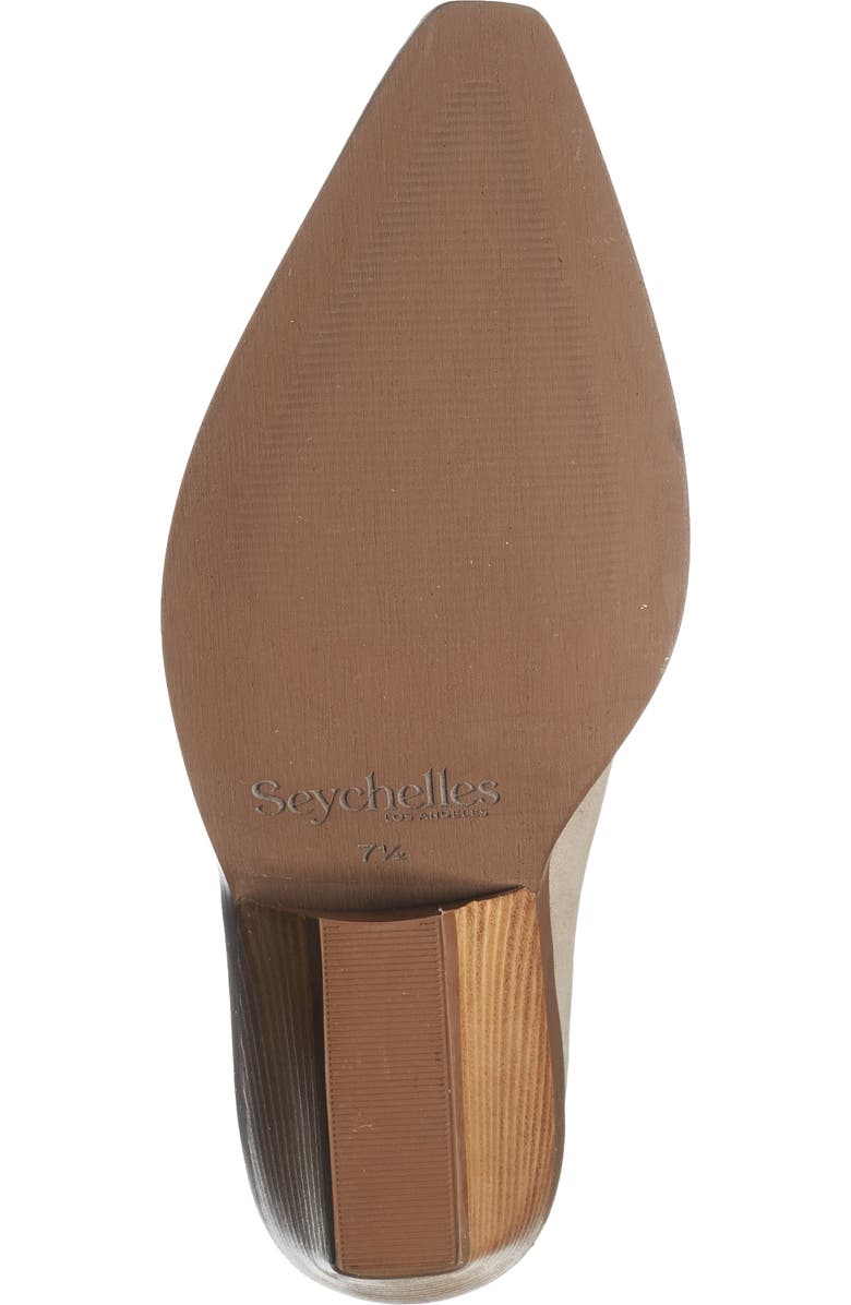 Seychelles Sedona Pointy Toe Bootie, Alternate, color, Taupe