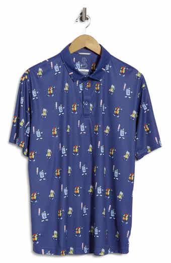 Combs Snack Print Golf Polo