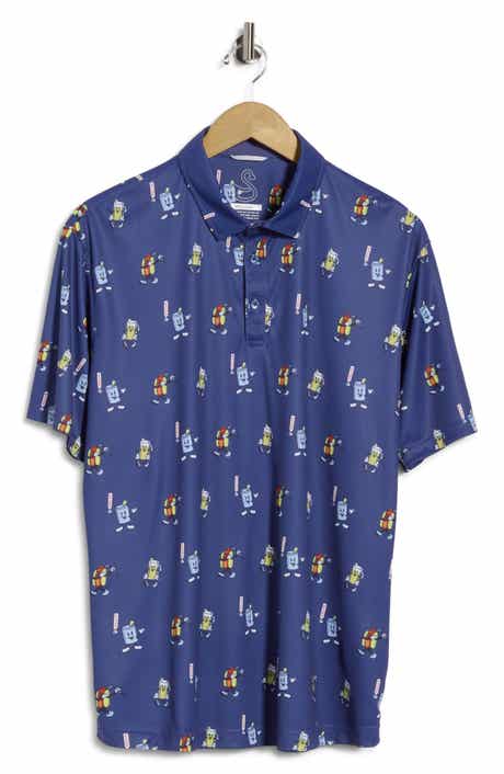 Combs Snack Print Golf Polo