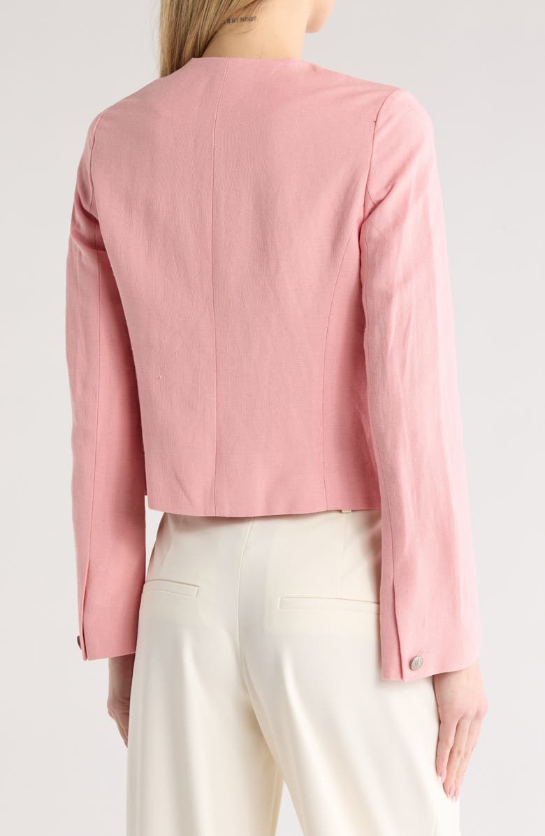 rag & bone Carmen Linen Blend Jacket, Alternate, color, 