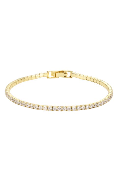 Cubic Zirconia Tennis Bracelet