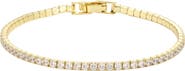 Adornia Cubic Zirconia Tennis Bracelet