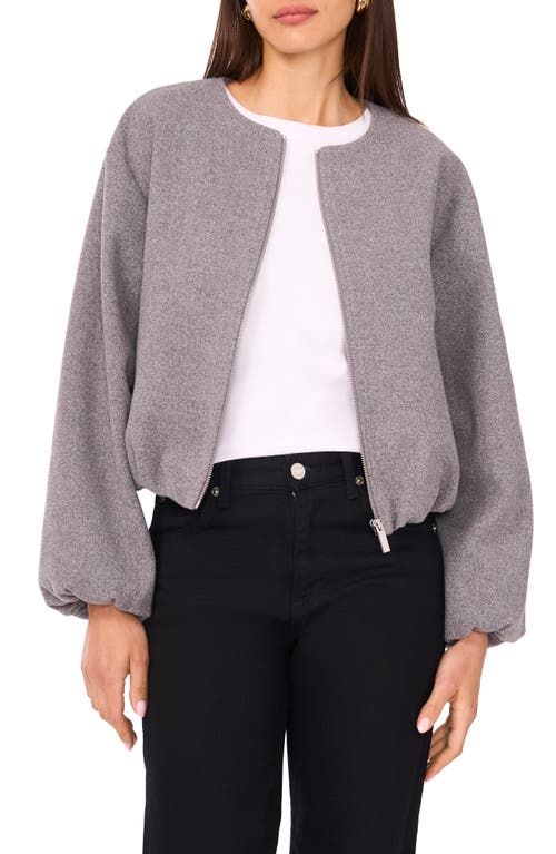 Vince Camuto Blouson Sleeve Jacket In Gray