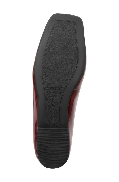 Arezzo Tori Ballet Flat In Multi