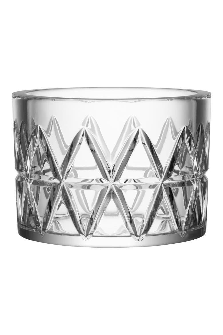 Peak Glass Bowl, Main, color, CLEAR