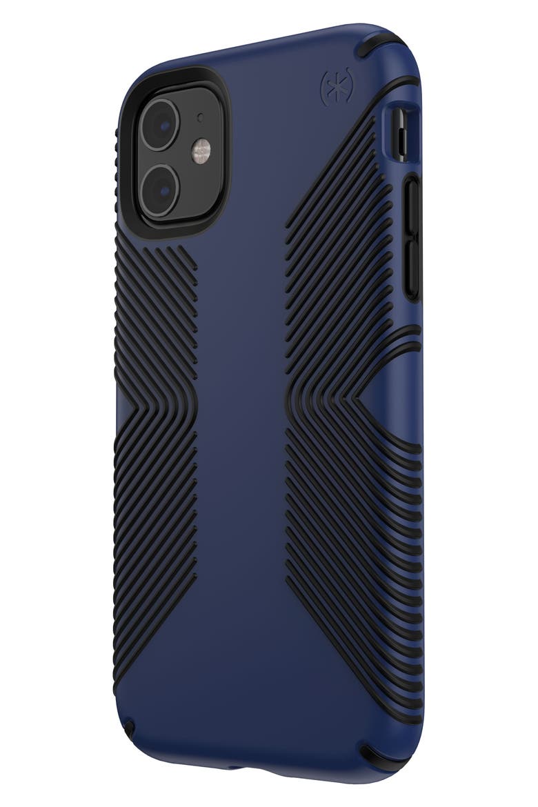 Presidio® GRIP iPhone 11 Case, Alternate, color, COASTAL BLUE/ BLACK