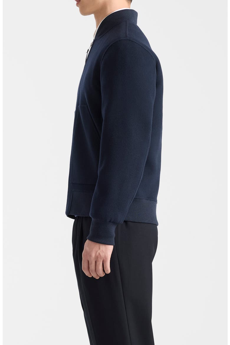 Emilio Wool Bomber Jacket, Alternate, color, MARINE BLUE