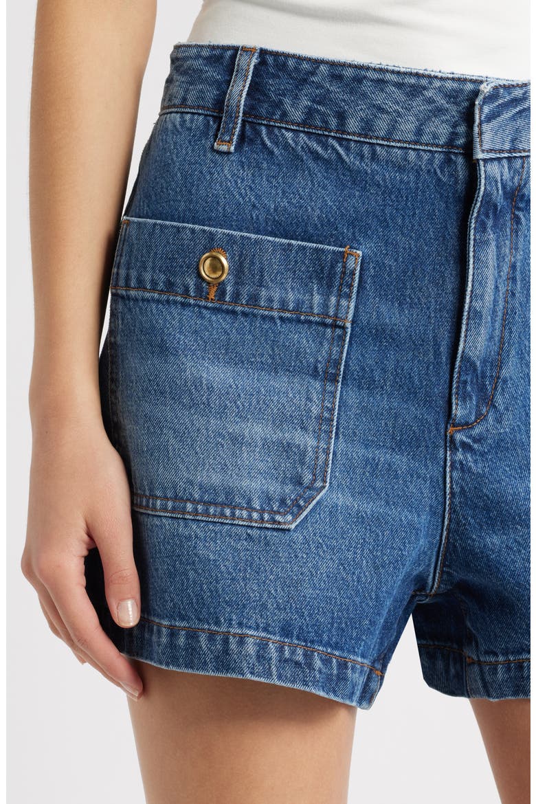 The Cruise Denim Shorts, Alternate, color, BELIEF