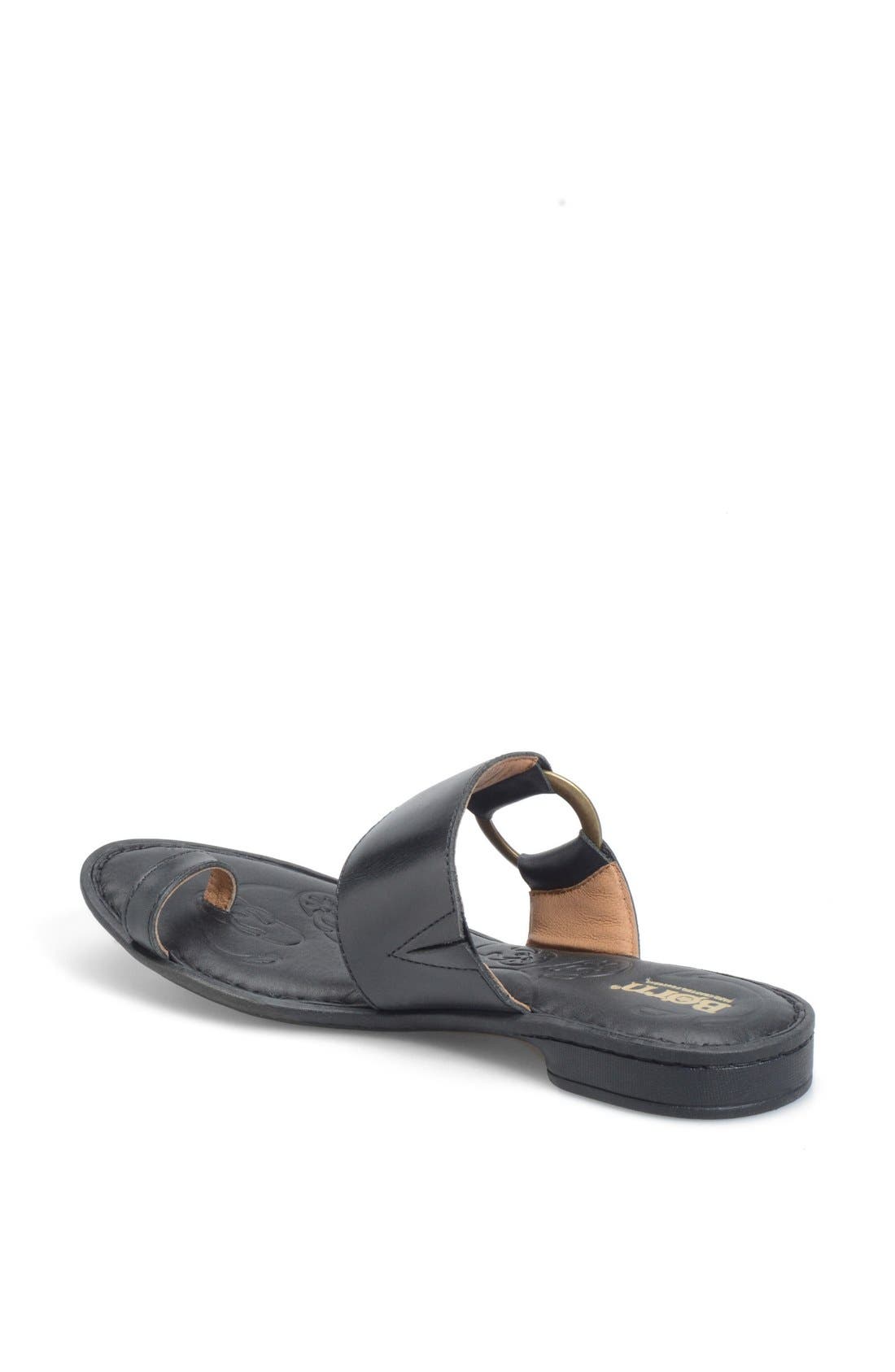 BORN YANA SANDAL, Alternate, color, BLACK
