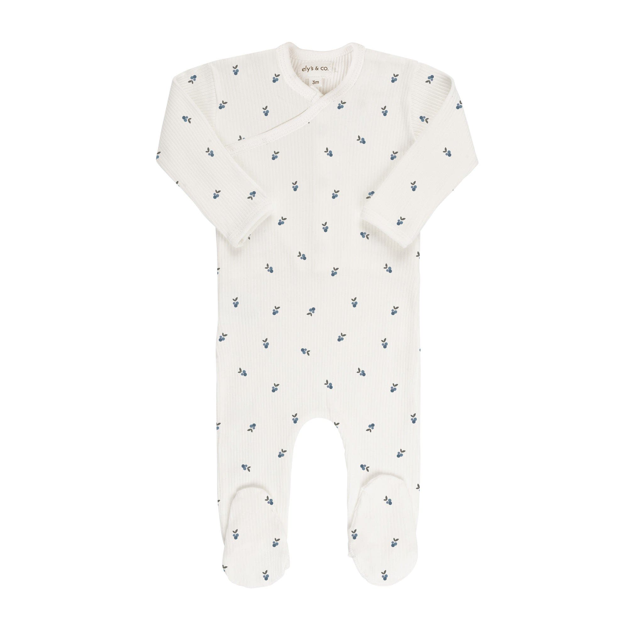 Ivory/Blue Berry