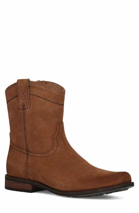 Roger Roper Zip Leather Boot