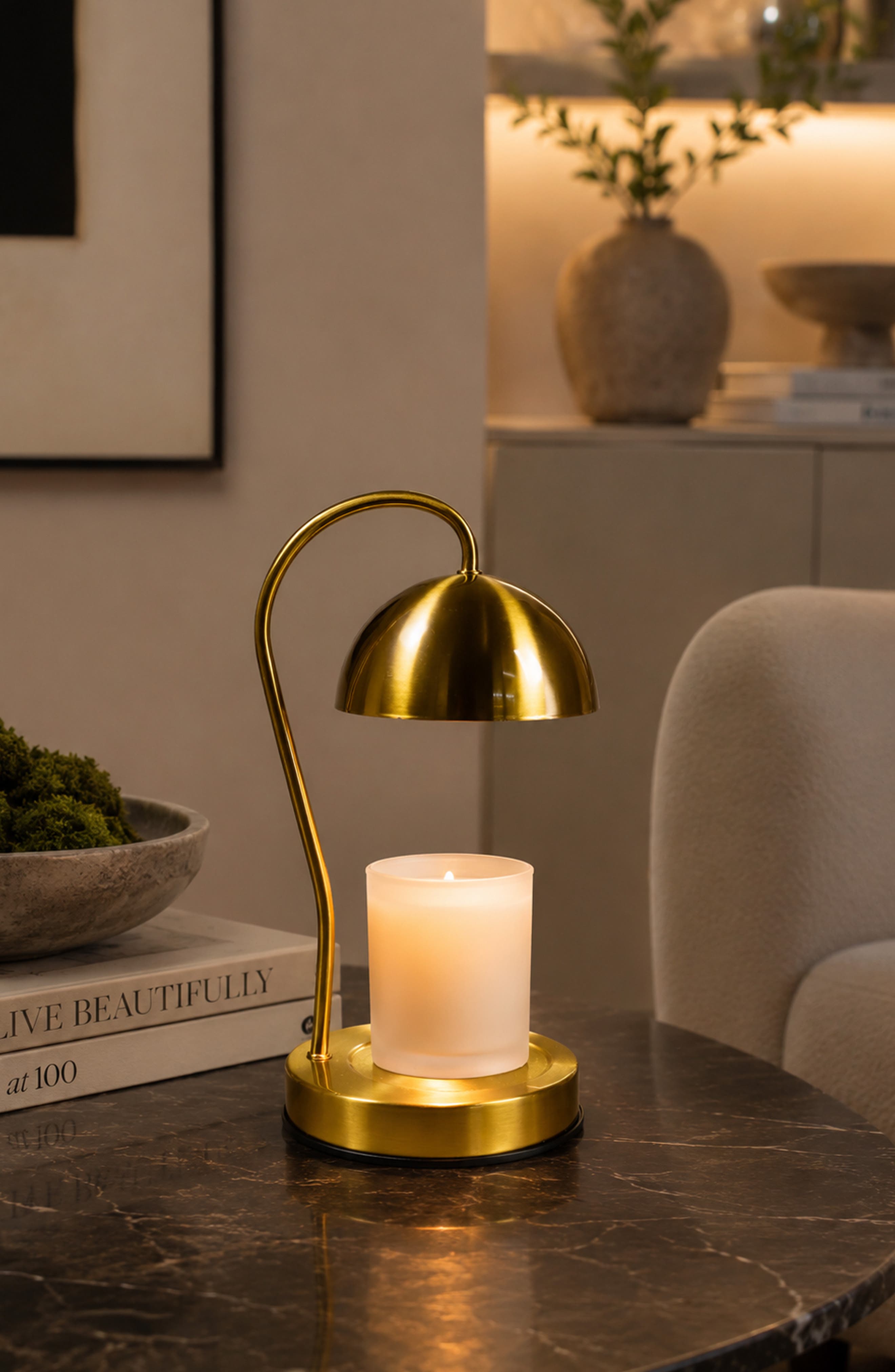 Luze BRONZE CANDLE WARMER LAMP | Nordstromrack