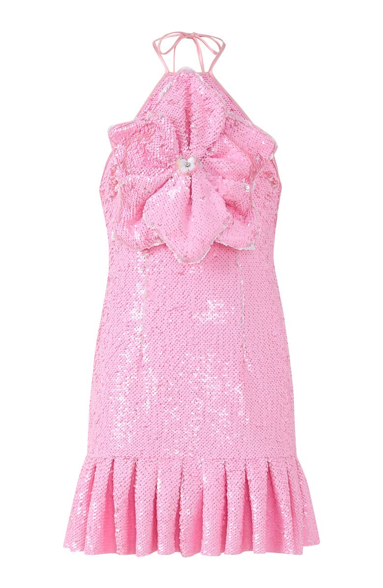Marlo Kids Valery Sequin Mini Dress, Main, color, Pink