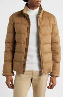 Aurélien Water Resistant Quilted Wool Puffer Jacket