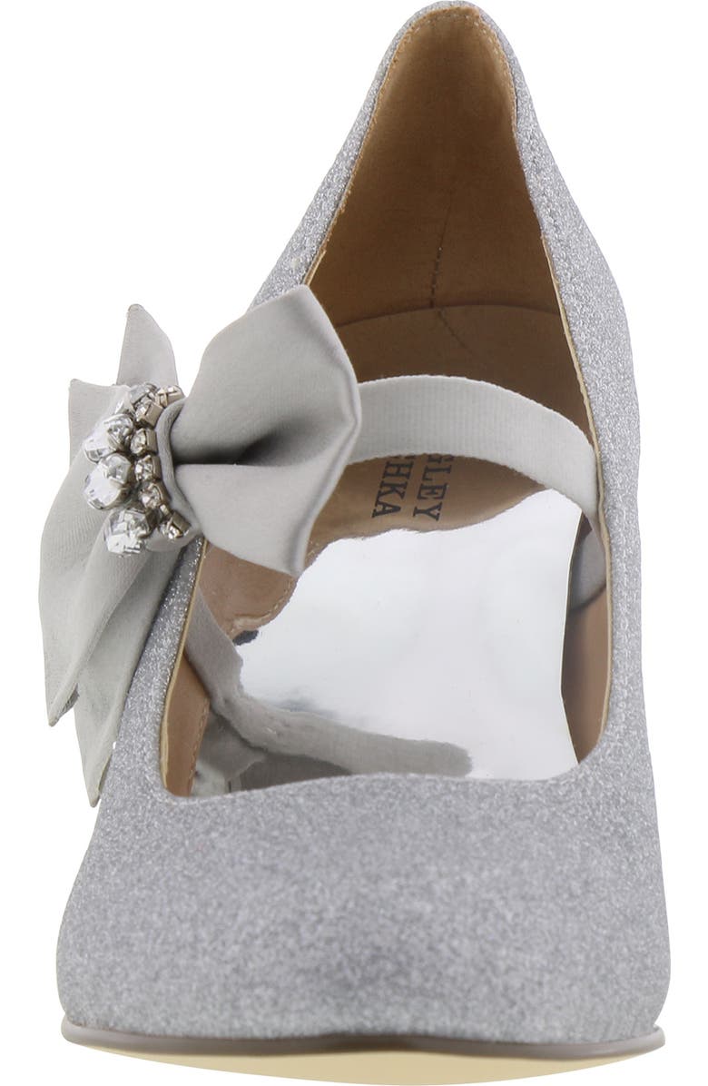 Badgley Mischka Collection Badgley Mischka Kylie Bow Pump, Alternate, color,