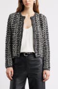 Nordstrom Textured Crewneck Cardigan