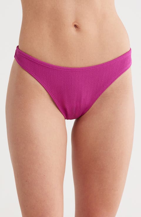 Aruba High Leg Cheeky Bikini Bottoms