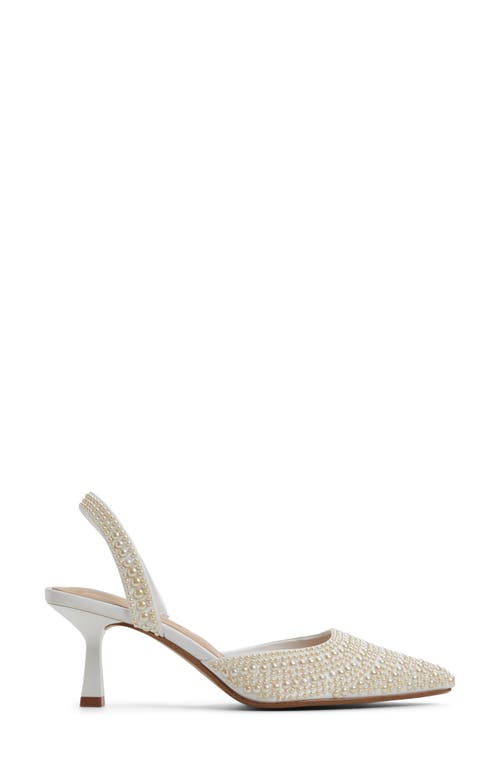 ALDO ALDO BRIZZA SLINGBACK POINTED TOE PUMP 