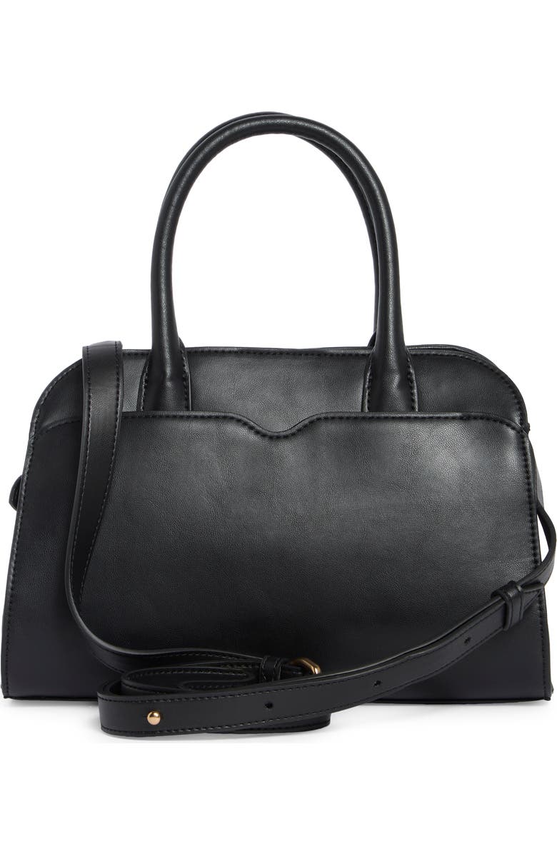 Sam Edelman Loraine Small Satchel Bag, Alternate, color, Black