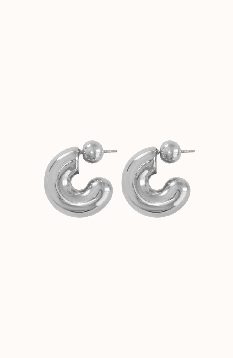 Joiana Jewelry The Perfect Hoops Earrings, Main, color, Silver