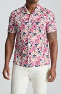UNTUCKit Crossman Floral Linen Camp Shirt