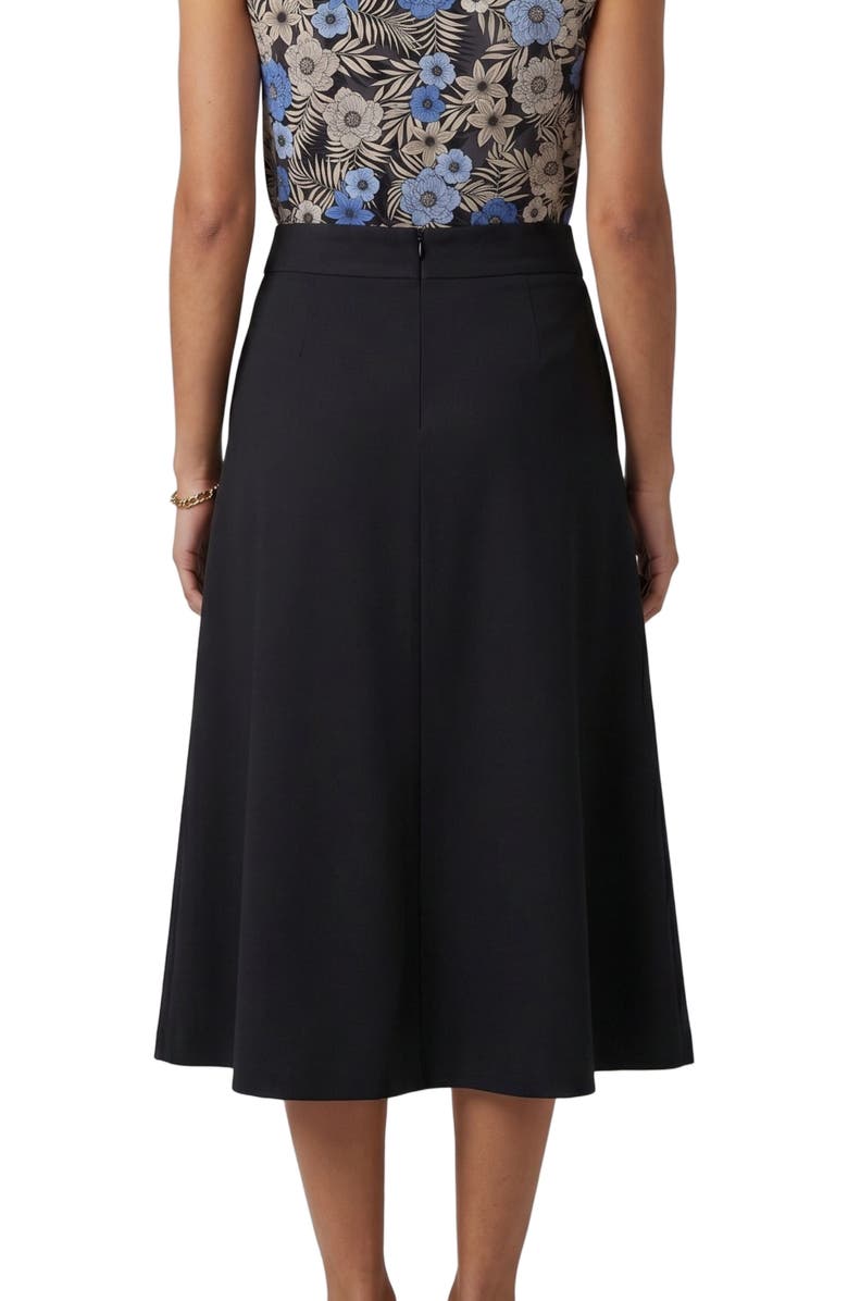 Lords of Harlech Womens Midi Skirt, Alternate, color, Black