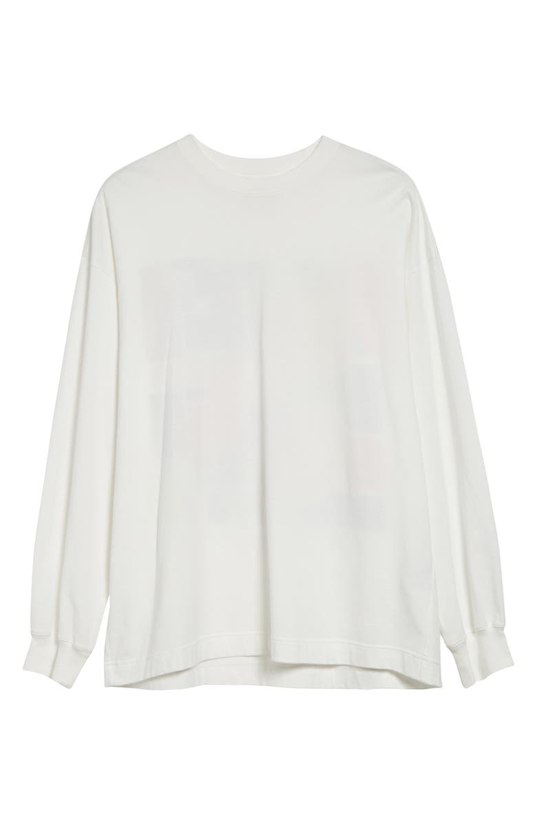 Homme Plissé Issey Miyake Color Chips Long Sleeve Cotton Graphic T-Shirt, Alternate, color, White